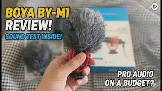 Boya BY-MM1 Shotgun Mic Review | iPhone Vlogging Test (With vs Without Mic)