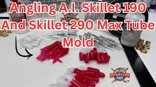 Angling A.I.  Skillit 190 & Skillit Max 290 Tube Mold#bardownbaits #panfishing #softplastic #crappie