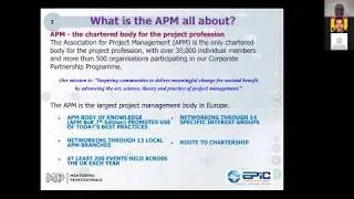 Benefits of APM Membership - Victor Fashoro 07July2020