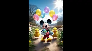 Happy Easter, Kids! 🐰🥚 Easter Egg Hunt with Mickey Mouse