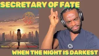First Time Reaction To SECRETARY OF FATE ft Danny Vaughn (Tyketto) “When The Night Is Darkest”