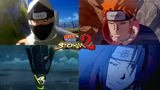 NxB| ALL BOSS FIGHTS 🔥 Ninja Storm 2