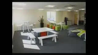 Dining Benches, Coffee Points, Recycling Storage and Seating for Breakout Areas