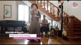ZIBBZ singing an eurovision medley at swiss embassy - Switzerland - Eurovision Song Contest 2018