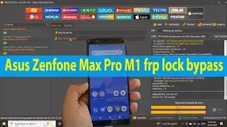 Asus Zenfone Max Pro M1 frp lock bypass by unlock tool 2025.