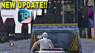 IOS 18 IPHONE 13 PUBG MOBILE GAMEPLAY | iPhone 13 Test