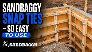 DIY Concrete Forming With Snap Ties & Wedges