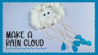 How to make a Rain Cloud | Crafts for Kids and Toddlers | Learn & Grow | Schoolhouse Sprouts