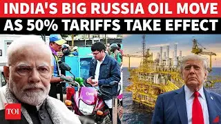 India's Stunning New Russia Oil Gamble To Counter Highest American Tariffs In Asia | Watch