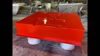 Bonito Boats:Moulding the 660/620 Centre Console Cast Platform - 620 CC Coming Soon