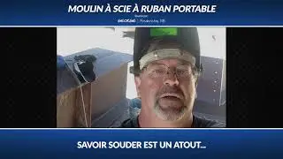 D&eacute;monstration de projets - Moulin &agrave; scie &agrave; ruban portable