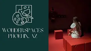 Interactive modern art experience at Wonderspaces exhibit in Phoenix, AZ