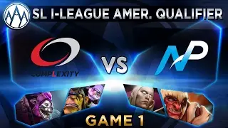 compLexity vs Team NP Game 1 - SL i-League Americas Qualifier - BO2 w/ @DakotaCox @RimeDota