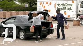 North Texas Food Bank hosts mobile food pantry at Fair Park