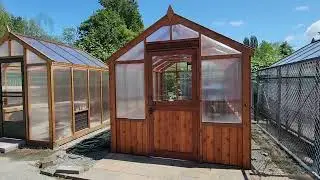 Introducing the Alpine Insulated Cedar Heritage Greenhouse