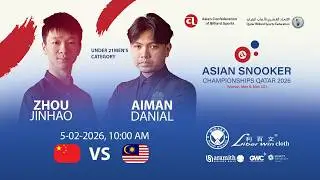 Asian Snooker Championships 2026 - Under - 21 - LAST-16