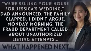 At The Family Meeting, They Voted To Sell My Home For Sister's Wedding — Until The Bank President...