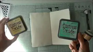 [Art Journal] Comment réaliser un fond de page : Floral Treillis