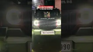 Thar Beast Mode ON! 🔥 Aozoom 2090 Fog + Roof Light + Ladder + Box Install!✨