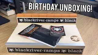 Blackriver Ramps Obstacle and FBS Grip Tape Unboxing! - 6Skates | Fingerboard