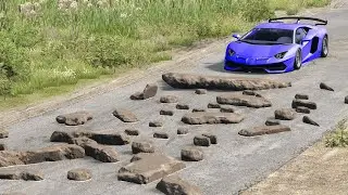 Cars vs Stones &ndash; BeamNG.Drive