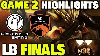 INVICTUS GAMING VS TNC PREDATOR GAME 2 Highlights MDL Chengdu Major Lower Bracket Finals