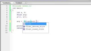 How to convert integer to float in C programming in Hindi by Zeeshan. Lecture 8