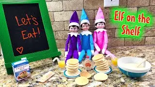 Breakfast With Elves!!! Elf on the Shelf Mini Pancakes!