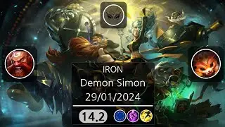 Demon Simon | Gragas VS Gnar | FULL GAME | 29/01/2024