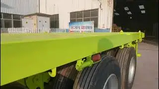 40FT container flatbed semitrailer