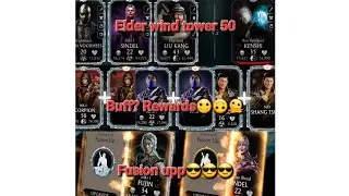 MK mobile. Elder Wind towet.Boss fight 50. Buff? - Rewards and my fusion ups.