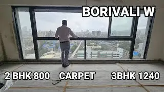 BORIVALI SV ROAD 2BHK 800, 3BHK 1240 CARPET ☎️8329143758☎️9082756998☎️9769451809