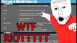 WILD RIFT: PATCH 4.2B FIRST LOOK WHAT IS RIOT DOING XD