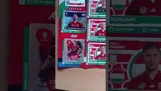 Topps EM Sticker 2024 volle Seite Ungarn #topps