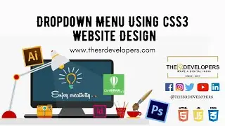 Dropdown Menu Using css3  #Websitedesign #thesrdevelopers #webdesign #webdevelopement #css #HTML