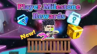 New Lightning Guitar!! | All Player Milestone Rewards | Growtopia Anniversary 2023