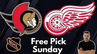 Senators vs Red Wings NHL Picks Today | Nick Menken NHL Predictions, Best Bets and NHL Betting Tips