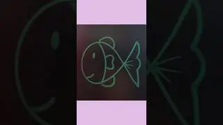 Fish Drawing Hack #shorts #art #youtubeshorts #shortvideo #creativeartflick