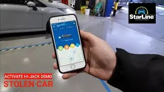 [DEMO] Starline S9 Alarm | Stolen Fiesta ST200 | Hi-Jacking shutdown