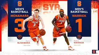 Gerry McNamara & Hakim Warrick Jersey Retirement Reveal