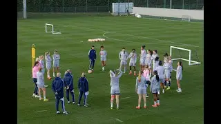 L'entraînement des féminines en live | Olympique Lyonnais