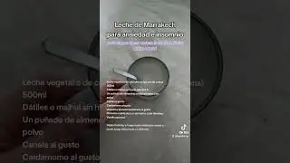 Рецепт горячего молока от беспокойства и здоровой бессонницы #легкиерецепты