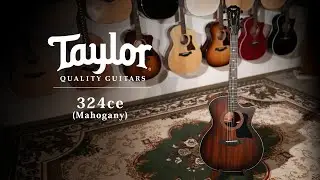 Taylor 324ce Mahogany / MION introduction