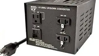 Versatile Power: VCT VT-2000J Japanese Step-Up/Down Transformer (100V to 110V & Vice Versa) 🔌