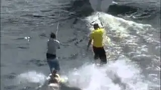 Trimaran kitesurfing