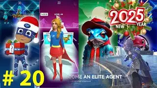 #4K New! Ananta vs Queen Tiles hop-20 songs! tiles hop download PJ Masks  Crazy Frog Cocom #tileshop
