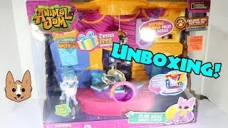 Animal Jam Club Geoz Unboxing - Fun Disco Party Toy Skit!