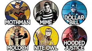 Every Single WATCHMEN Character Ranked by Power and Explained