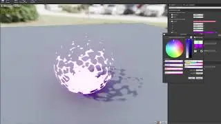 Unreal Engine Panner Material- Magic Fire