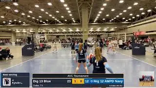 Nrg 12 AMPD Navy vs. Dig 13 Blue (2025.02.02)